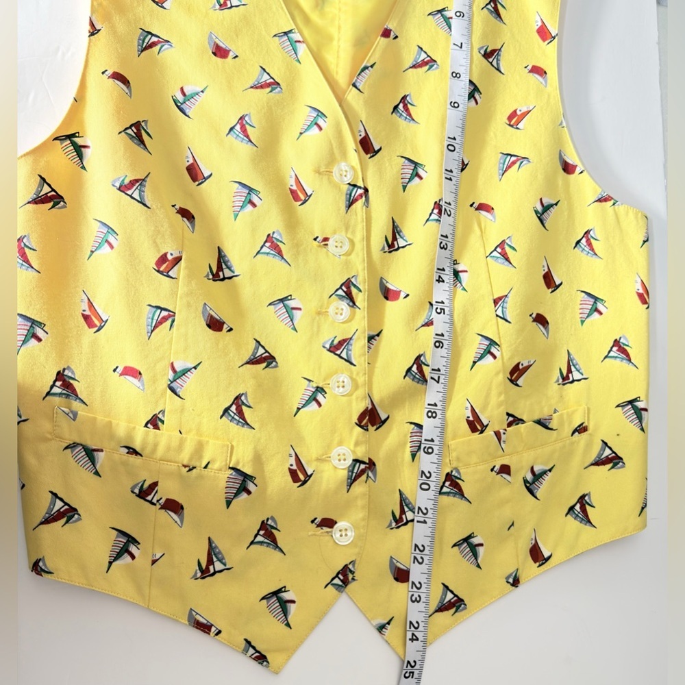Yellow Patterned Women's Top - Picture 6 of 10